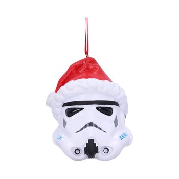 Коледна украса Star Wars - Stormtrooper Santa Hat