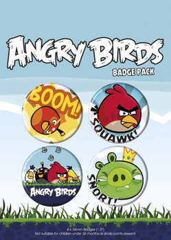 Merkkisetti ANGRY BIRDS - pack 1