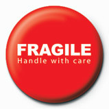 Merkki FRAGILE - handle with care