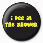 Merkki I pee in the shower