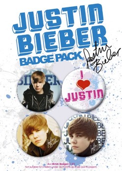 Merkkisetti JUSTIN BIEBER - pack 2