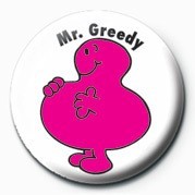Merkki MR MEN (Mr Greedy)