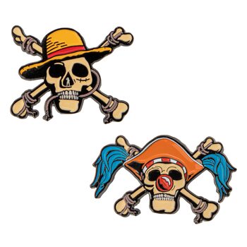 Merkkisetti One Piece - Luffy & Buggy