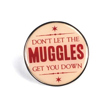 Merkki Pin Badge Enamel - Harry Potter - Muggles