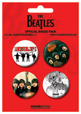 Merkkisetti THE BEATLES -red