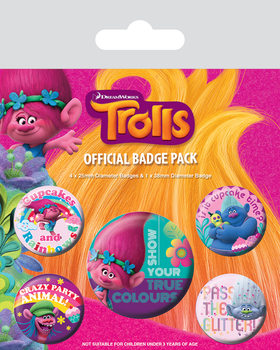 Merkkisetti Trolls - True Colours