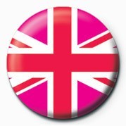 Merkki Union Jack (Pink)