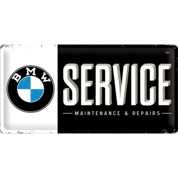 Metal sign BMW - Service