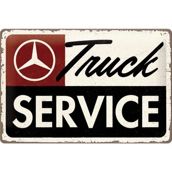 Metal sign Daimler Truck - Service