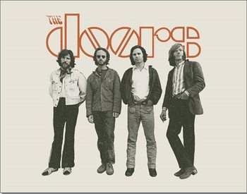 Metal sign DOORS - The Band