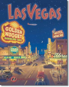 Metal sign ERICKSON - las vegas