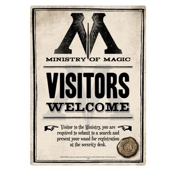 Metal sign Harry Potter - Ministry Of Magic