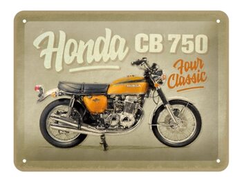 Metal sign Honda MC CB750 Four Classic