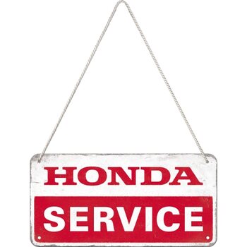 Metal sign Honda - Service