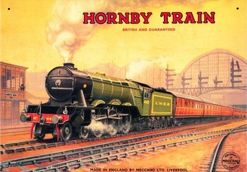 Metal sign HORNBY FLYING SCOTSMAN