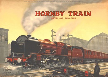 Metal sign HORNBY ROYAL SCOT