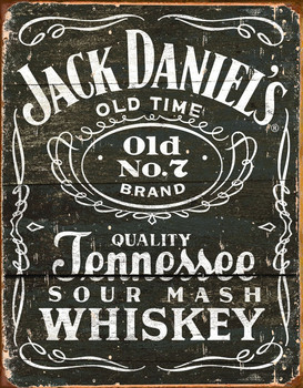 Metal sign JACK DANIEL'S  VINTAGE LABEL
