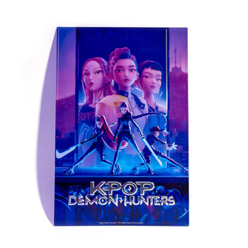 Metal sign K-Pop Demon Hunters - Huntrix