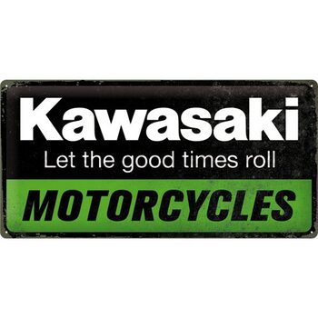 Metal sign Kawasaki Motorcycles