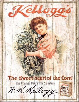 Metal sign Kellogg's Sweetheart