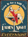 Metal sign LADIES NIGHT