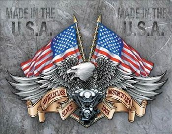 Metal sign LEGENDS - world class