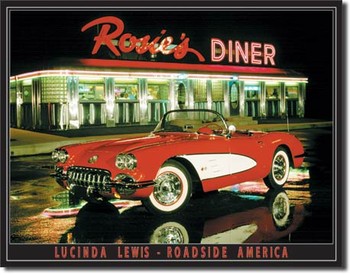 Metal sign LEWIS - rosie's diner