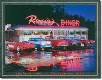 Metal sign LEWIS - rosie's