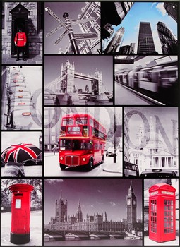 Metal sign LONDON SIGN