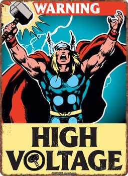 Metal sign Marvel - Thor