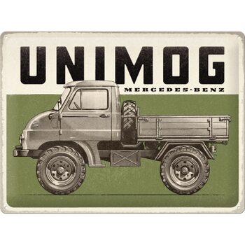 Метална табела Mercedes-Benz - Unimog