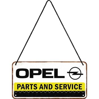 Metal sign Opel - Parts & Service