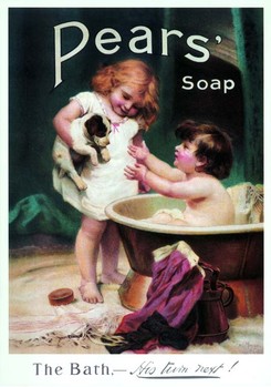 Metal sign PEARS HIS TURN NEXT