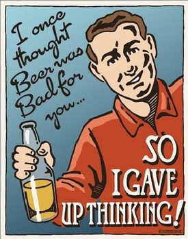 Metal sign SCHONBERG - Thinking