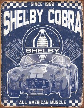 Metal sign Shelby - American Muscle