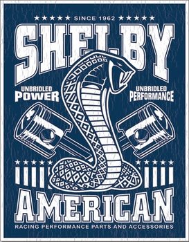 Metal sign Shelby - Unbridled