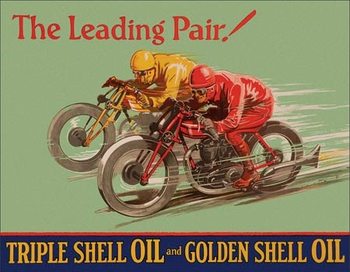 Metal sign Shell - Winning Pair