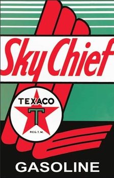 Metal sign Texaco - Sky Chief