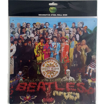 Metal sign The Beatles - Sgt Pepper