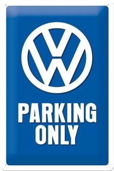 Metal sign Volkswagen VW - Parking Only