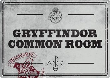 Harry Potter - Common Room Metal Sign