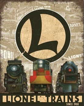 Lionel Legacy Metal Sign