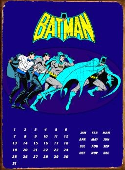 Metallikyltti BATMAN TRANSFORM