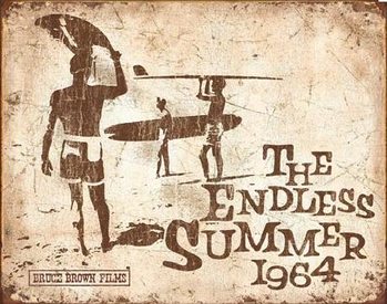 Metallikyltti Endless Summer Retro