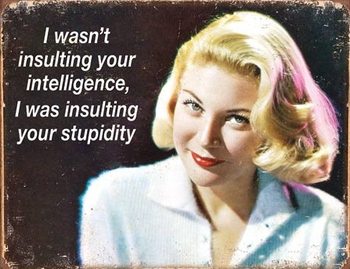 Metallikyltti Ephemera - Your Intelligence