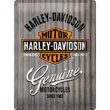 Metallikyltti Harley-Davidson - metal genuine