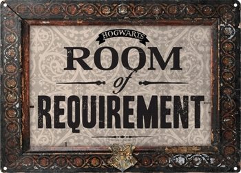 Metallikyltti Harry Potter - Room Of Requirement