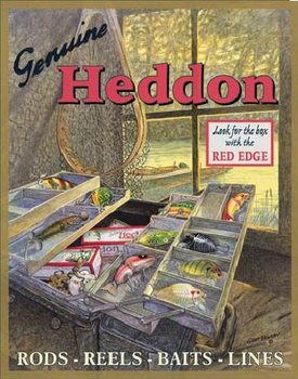 Metallikyltti HEDDONS - Tackle Box