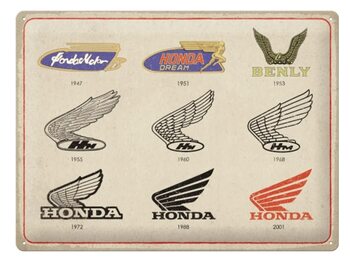 Metallikyltti Honda Logo Evolution