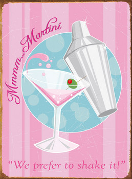 Metallikyltti MARTINI